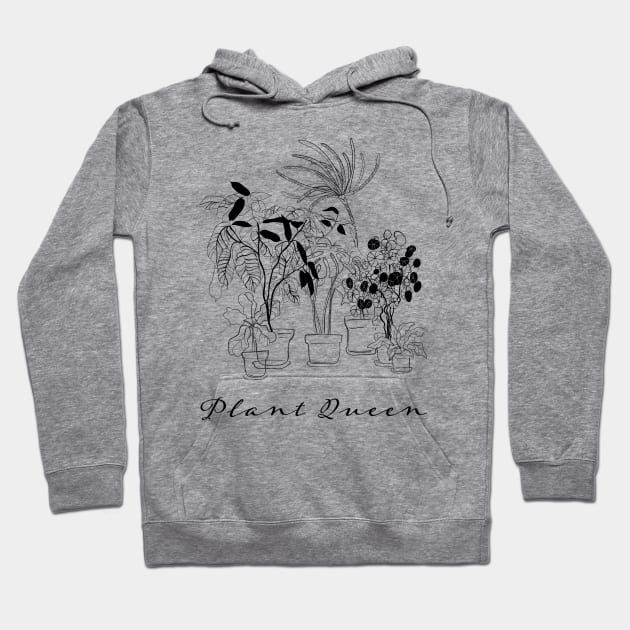 queen of the plants Hoodie by anneamanda